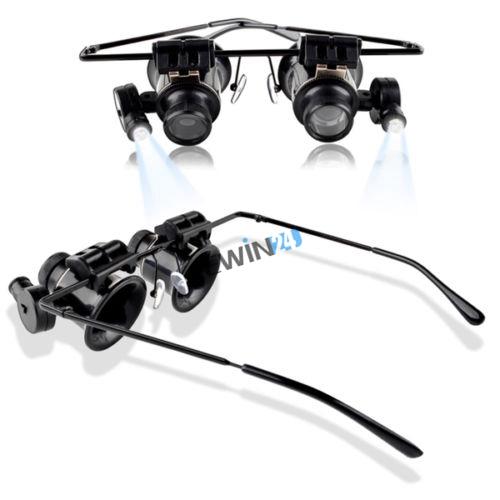 Brand new and high quality 20 x Jewelers Magnifier Magnifying Glasses Eyeglasses for Gold Diamond Jewlery