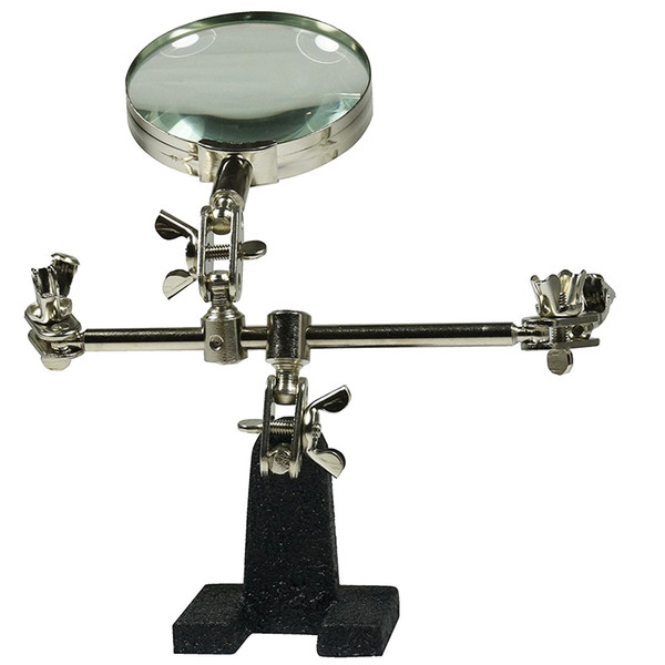 Desktop Magnifier Welding fixture,Jewelry engraving tools,repair magnifying glass table,Clip Stand clamp tool