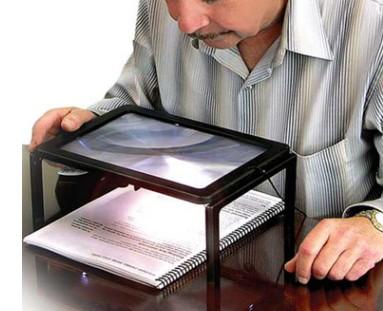 low price high quality Reading magnifier, LED lamp, creative lamp, desk lamp, magnifying glass 14.5