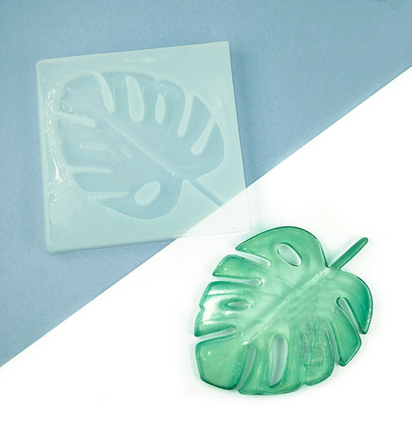 1pc Tropical Palm Leaves DIY Resin Decorative Craft Jewelry Making Mold Scrapbooking Silicone Mould epoxy resin mold for jewelry free shippi