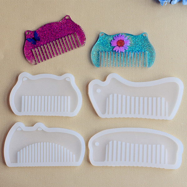 Silicone comb Mold Resin Silicone Mould handmade DIY Jewelry Making component craft materia