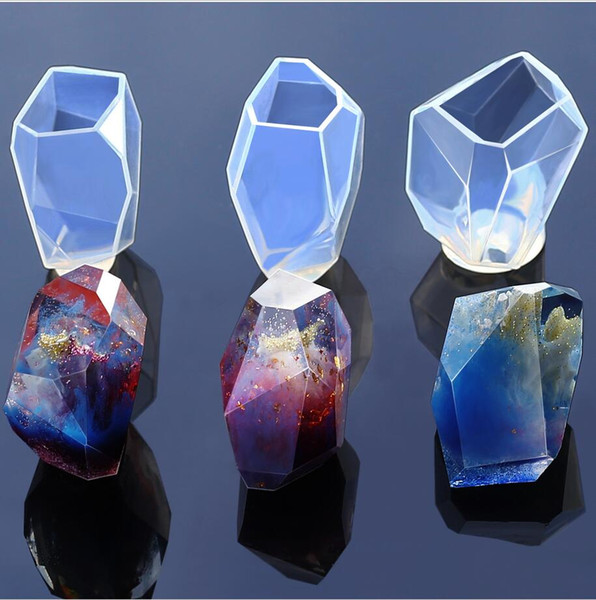 Transparent Silicone Mould Resin Decorative Craft DIY stone Mold Type resin molds for jewelry