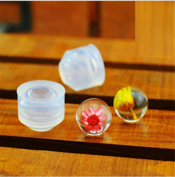 1pc 16mm Stereo spheric DIY Resin Decorative Craft Jewelry Making Mold Silicone Mould resin mold for jewelry