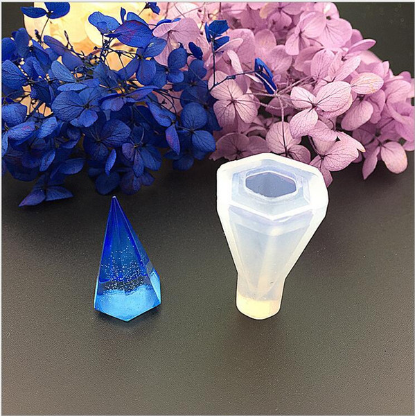 Conical Silicone Mould DIY Resin Decorative Craft Jewelry Making Mold epoxy resin molds for jewelry free shipping