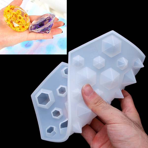 Jewelry Tools Ice Cube Tray Mould Clear Mold Silicone DIY Maker Freeze Handmade Jewelry Making Tools epoxy resin molds free shipping