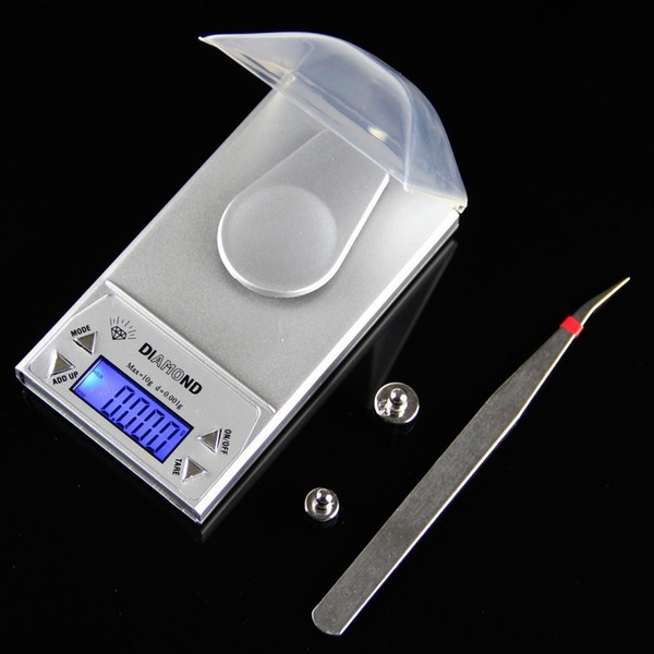 10/ 20/50g x 0.001g mini Portable Electronic Digital Pocket Jewelry Scale Balance Pocket Gram LCD Display Free DHL