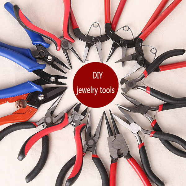 Mix 20 Differ Style Practical Stainless Steel Incision Plier Handcraft Tools Diagonal Pliers Jewelry Making Repair Kit Accessories