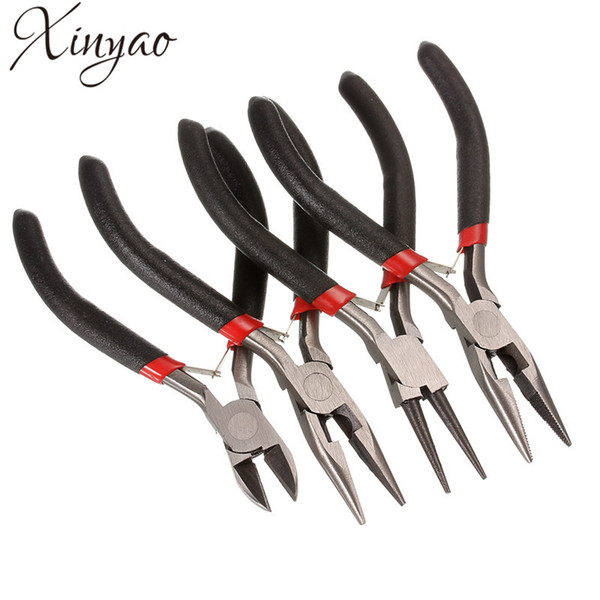 XINYAO Jewelry Tools Pliers Equipment 12cm Long Fashion Needle Nose Pliers For Diy Accessory Jewelry Making (with teeth) F2684