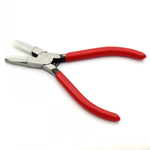 Plastic Jaw Pliers for Eyeglasses Jewelry Delicates 13.5cm(5-3/8