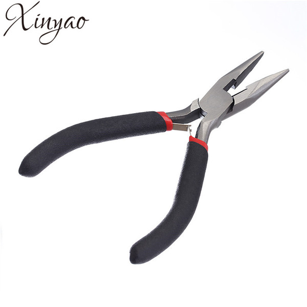 jewelry Pliers Tool Equipment 12cm Long Needle Nose Pliers For Accessory Jewelry Making (without teeth) F2682