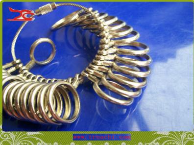 wholesale Finger Ring Sizer Gauge Metal Jewelry Size Tool 0-13