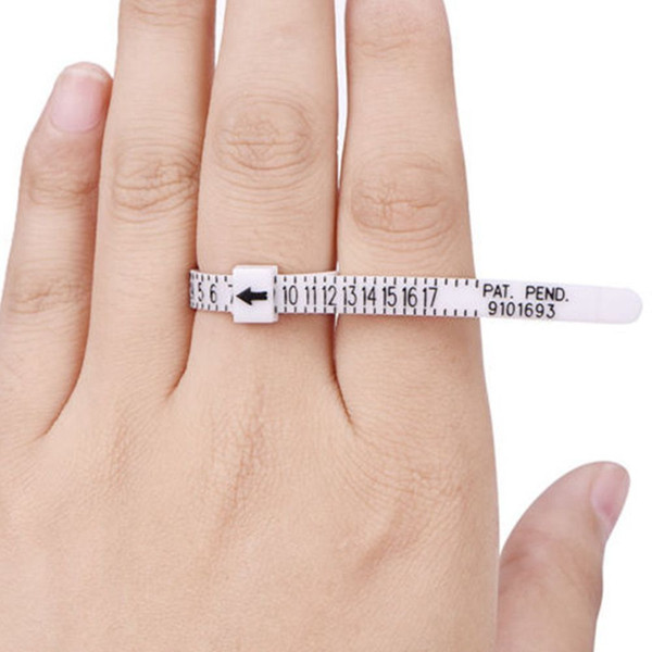 US Ring Sizer Measure Finger Gauge For Wedding Ring Band Genuine Tester Brand New and High Quality 5pcs/set
