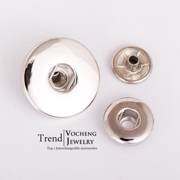 Simple Design 12mm and 18mm Snap Buttons (Vn-570) Free Shipping Vocheng Jewelry
