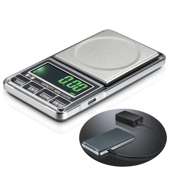 USB charging Electronic Scale Digital Pocket libra jewelry scale 1kg Balance joyeria balanca Weighing weight scale 1000g x 0.1g