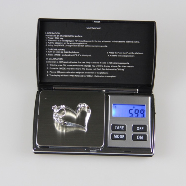 Hot Portable Pocket Electronic Balance Mini Jewelry Electronic Scale0.1g 0.01g Specification Medicine Tea Jewelry Electronic Scale WCW278