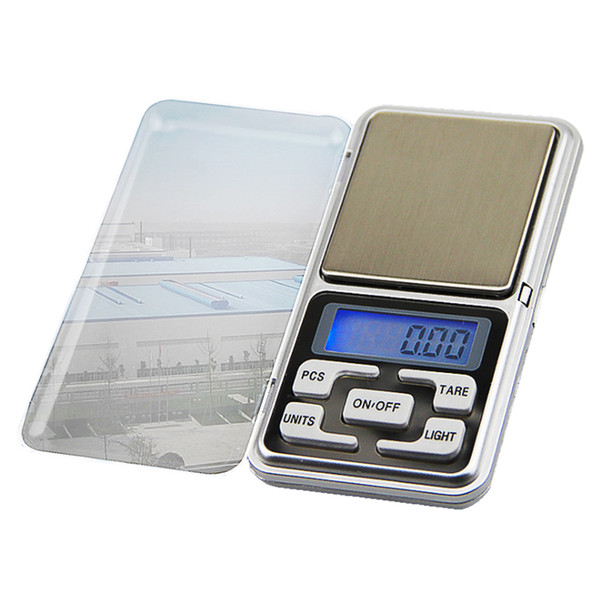 Urijk Mini Digital Scale 100/200/300/500g 0.01/0.1g High Accuracy Backlight Electric Pocket For Jewelry Gram Weight For Kitchen