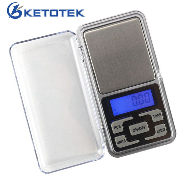 Ketotek 200g 500g Electronic Digital Precision Mini Scale Jewelry Scales Pocket Scale Balance 0.01 Accuracy for gold