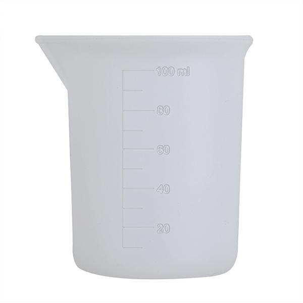 100mL Silicone Measuring Cup Washable & Reusable Measure Dosage Epoxy Resin Mixing Cup DIY Handmade Jewelry Tools Resin Craft