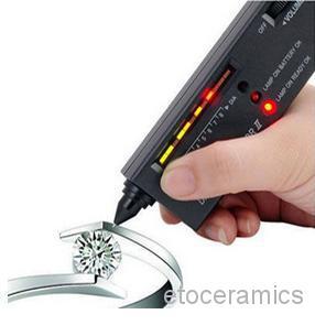 Wholesale New Portable Diamond Gem Tester Selector V2 with Case Gemstone Platform Jeweler tool Lots100