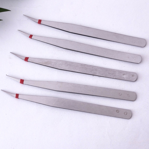 Manufacturer's Direct Sale of One-dollar Bending Tweezers, Straight Tweezers, Mobile Phone Maintenance Tools