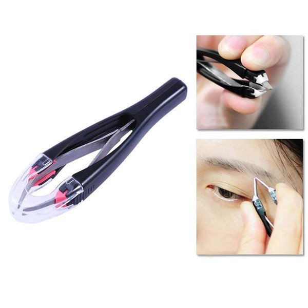 Retractable Non-Slip Eyelashes Extension Automatically Eyebrow Tweezer Double Eyelid Sticker Pinzette Eyes Jaw Hair Removal Tool