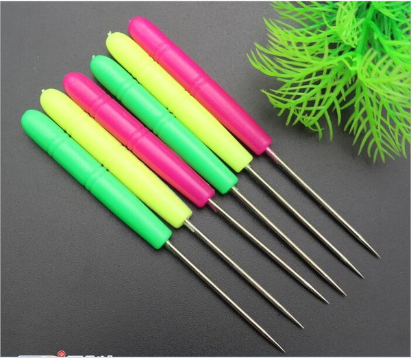 Free Shipping! Stainless Steel & Plastic Handle Awl Mixed For Sewing & Pattern Making 14cm,20PCs/Lot (B26957)