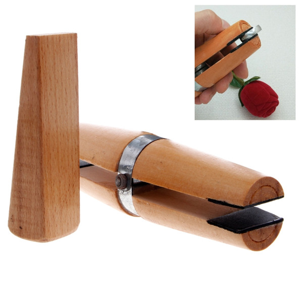 Wood Ring Clamp Jewelers Holder Jewelry Making Hand Tool Benchwork Professional