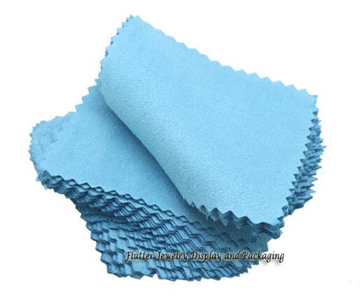 Wholesale-100pcs/lot Silver Jewelry Cleaning Gold Cleaner Polishing Cloth 80x80mm Cheapest Double Sides Cotton Flannels Fabric