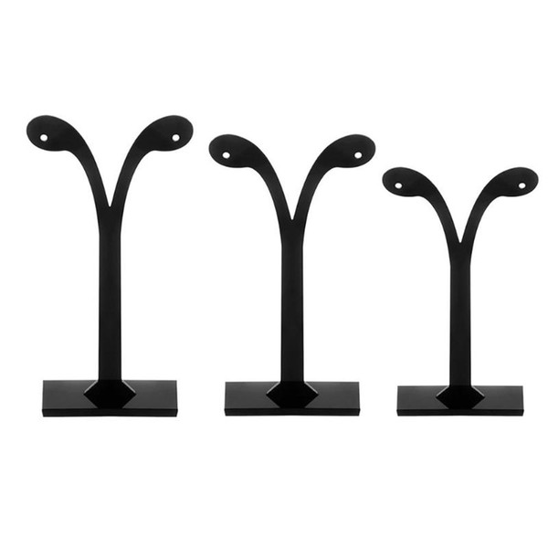 1/3pcs/set Leaf Swan Pattern Stud/Dangle/Hoop Earrings Rack Stand Jewelry Work Rack Tool Jewelry Organizer