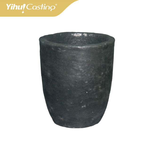 2kg Clay graphite crucible,aluminum melting crucible,crucible for melting copper and aluminum with capacity 2kg