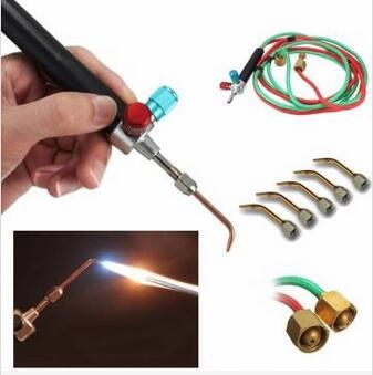 Wholesale-Mini Smith torch Soldering Smith equipment Gold Welding Torch goldSmith Equipment for jewelry tools With 5 Tips Free shipping