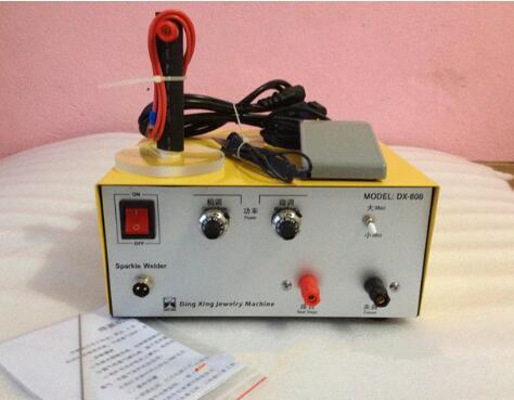 80A Pulse Spot Welder Gold Silver Platinum etc. Jewelry Welding Machine+Handheld Pulse spot welding handles