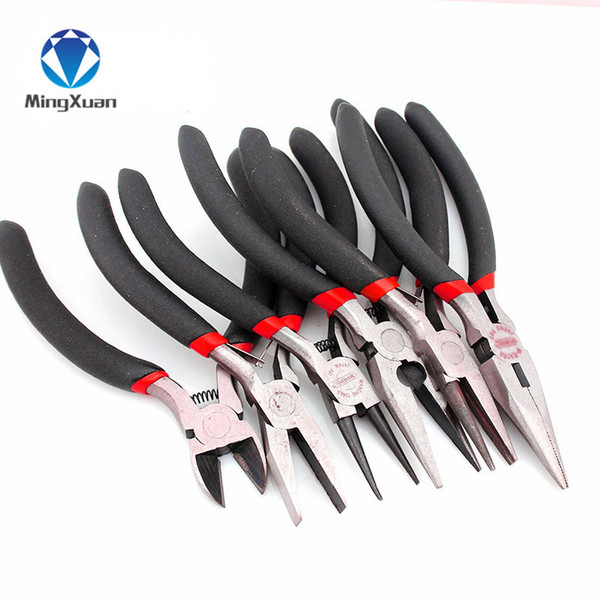 Jewelry Pliers Tool Equipment 12.9cm Long Fashion Needle Nose Pliers For Diy Accessory Jewelry Making (with teeth)