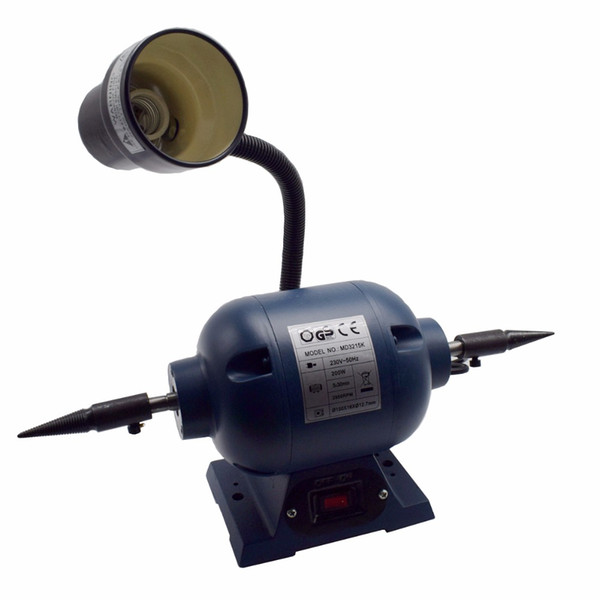 200W Dental Polishing Motor With Lamp Jewelry Polishing Burnishing Cleaning Drilling Machine