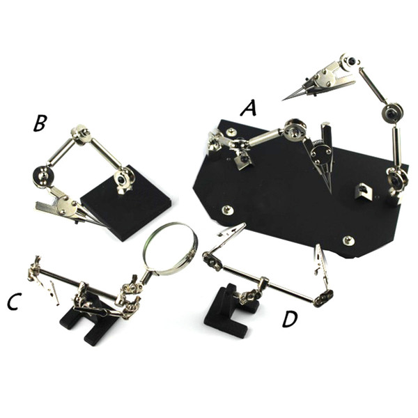 High Quality Jewelry Welding Fixture Repair Magnifying Glass Table Clip Stand Clamp Tool