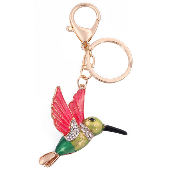 Lemegeton New Wholesale Newest Hotselling Dropshipping Fashionable Retail Fashion Alloy MaterialAnimal Bird Shaped Key Holder Keychain