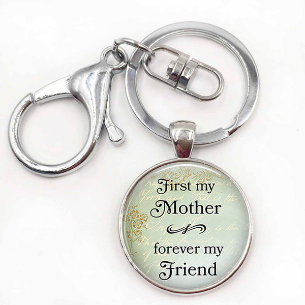 First My Mother, Forever My Friend Mother's Day Gift Key Chain Key Fob