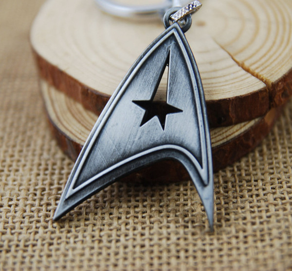 Star Trek Keychain Star Trek Badge Key Chain Key Rings Bag Hangs Fashion Designer Jewelry 170561