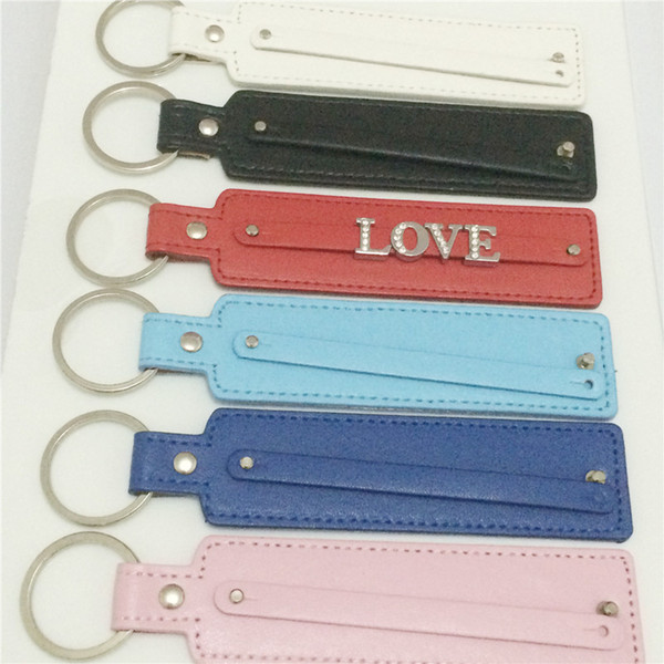 Wholesale 20PCS/Lot 10MM DIY Car Keychains Personalized Key Rings Key Chains Fit 10MM DIY Slide Letters,Numbers or Charms KC02-2