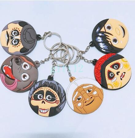 New Dream Central Travels double-sided mixed PVC rubber key chain pendant gift pendant key ring collection gift L-63