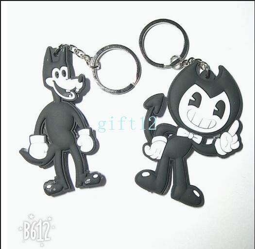 New Anime thriller game double-sided mixed PVC rubber key chain pendant gift pendant key ring collection gift L-21