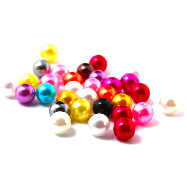 90pcs 10mm 15 color, ABS Imitation Pearls Beads, Making jewelry diy beads, Jewelry Handmade necklace