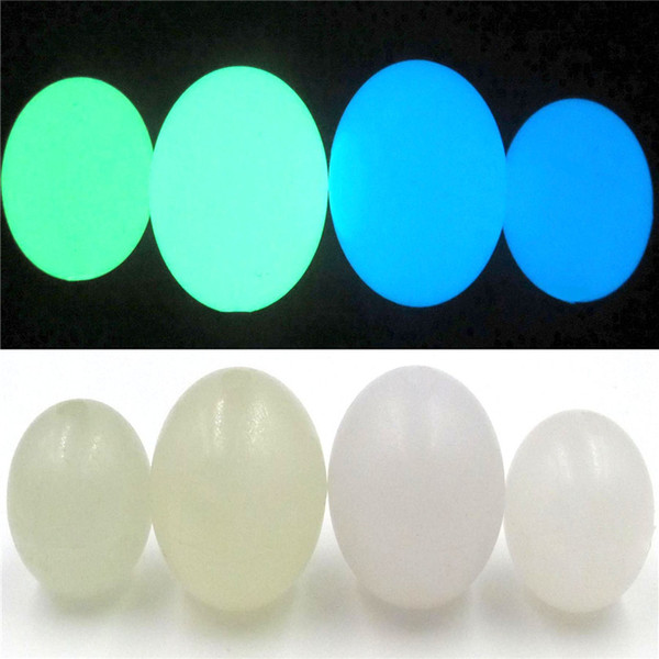 Blue Green Luminous Beads Glow in the dark 8mm 10mm 12mm 15mm 18mm Acrylic Loose Beads Spacer Beads 19262