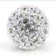 Jewelry Wholesale Crystal beads Jewelry New Sharmball Crystal bead 10mm Micro Pave CZ Disco Ball beads Mix Color SHBE11