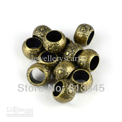 50PCS/LOT, Super Jewellery Scarf Pendants Antique Bronze CCB Charm Beads, Free Shipping, AC0133B