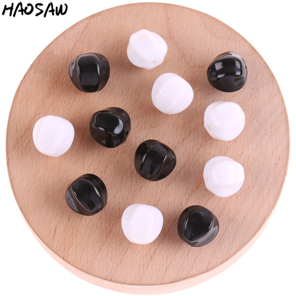 13*13MM 340Pcs/Lot Acrylic Solid Earrings Beads Round Shape Beads Fashion Jewelry For DIY Handmade Jewelry Accessories Making