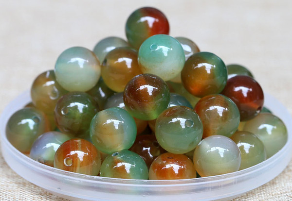 6mm Natural gem Agate Stone Loose Beads Round Ball Bead DIY Beaded Fashion Charm Jewellery Accessories Beads For Jewelry Making