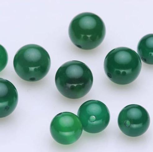 Hot sell Imitation red agate green agate beads loose beads 0299