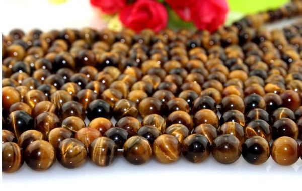 Hot sale new Tiger eyes agate beads 8mm Natural stone loose beads beaded DIY jewelry accessories fit necklace bracelet material nice bead