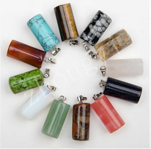 Ms. 2016 new gray stone cylindrical pendants wholesale natural stone manufacturers